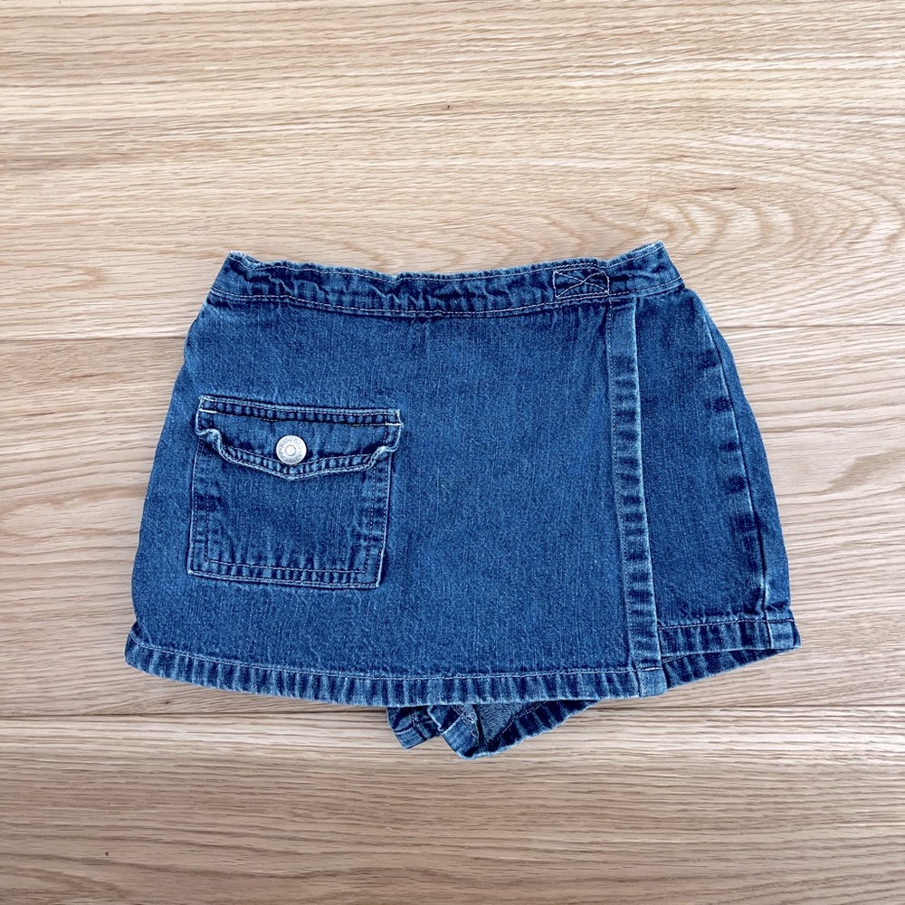 Baby Gap denim skort 12-18 months EUC